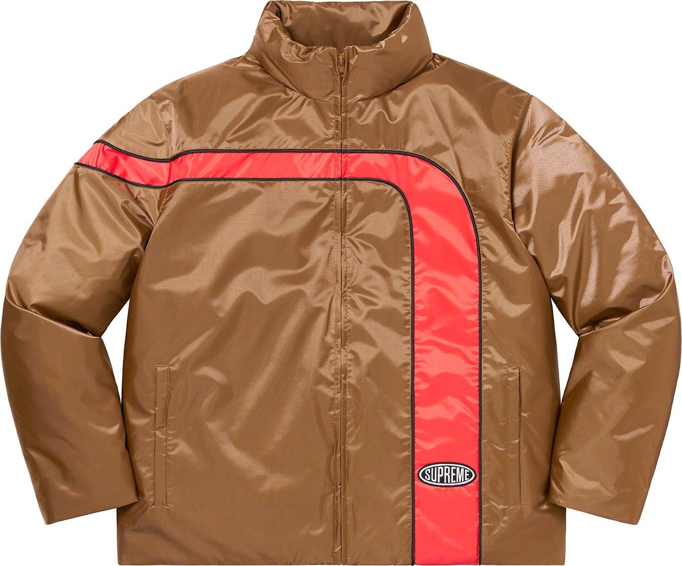 Stripe Puffer Jacket view 22